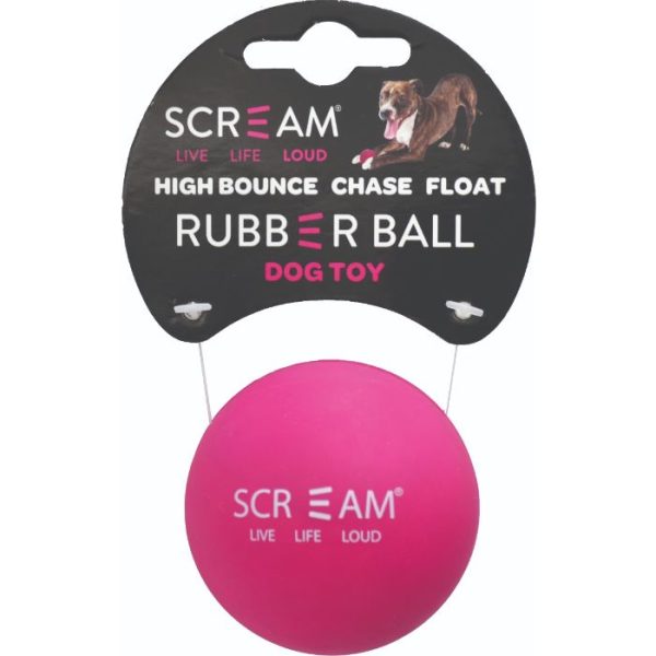 SCREAM High Bounce Rubber Ball