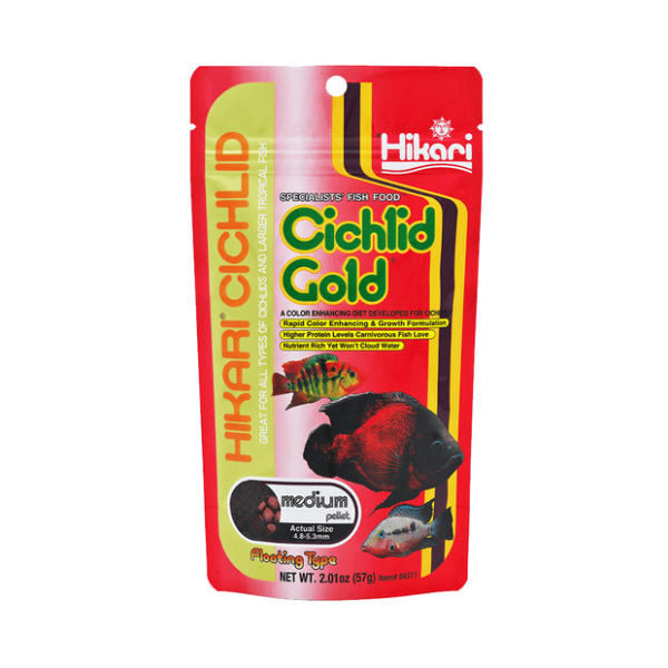 Hikari Cichlid Gold - Medium Floating Pellet