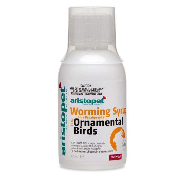 Aristopet Worming Syrup Plus Praziquantel for Ornamental Birds