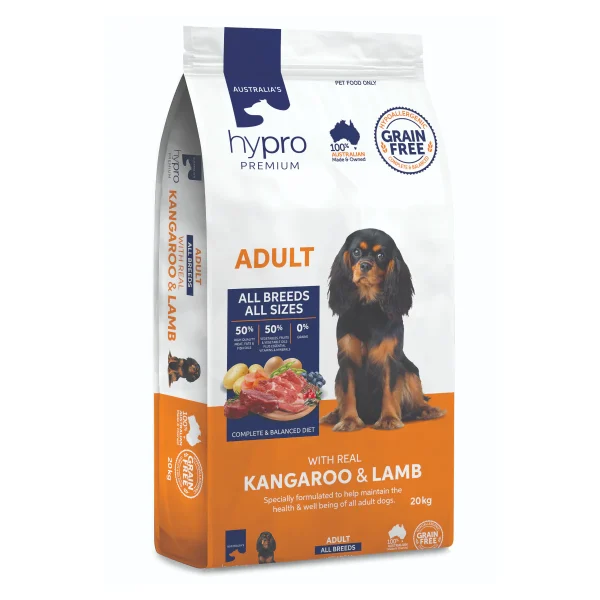 Hypro Premium Kangaroo & Lamb for Adult Dogs