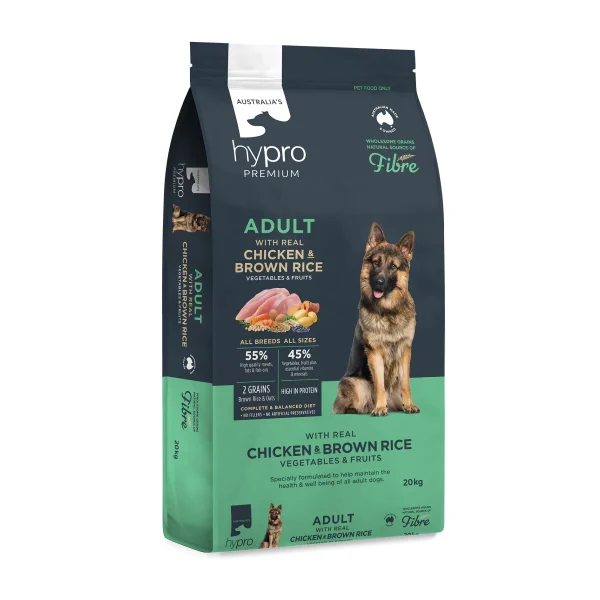 Hypro Premium Chicken & Brown Rice for Adult Dogs