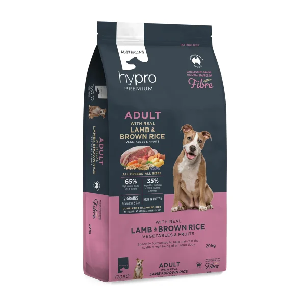 Hypro Premium Lamb & Brown Rice for Adult Dogs