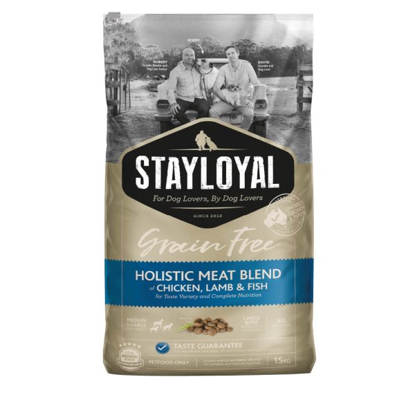 Stay Loyal Holistic Meat Blend of Chicken, Lamb & Fish