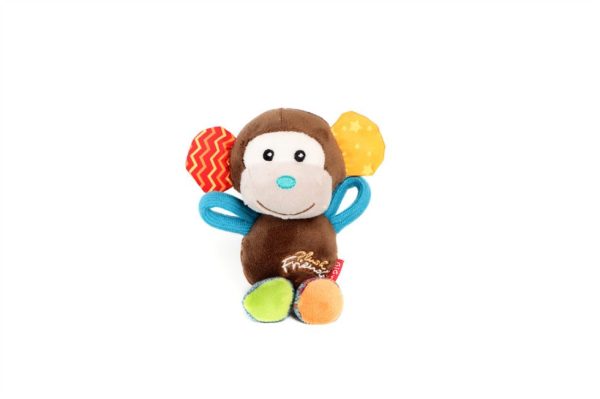 GiGwi Plush Friendz Monkey - Image 2