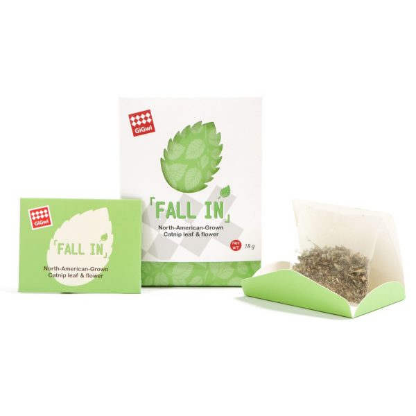 GiGwi Fall In Catnip Tea Bags